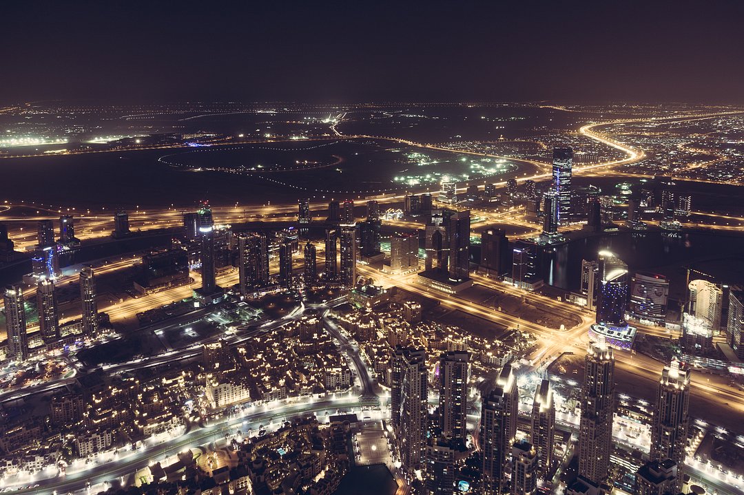 View from Burj Khalifa 