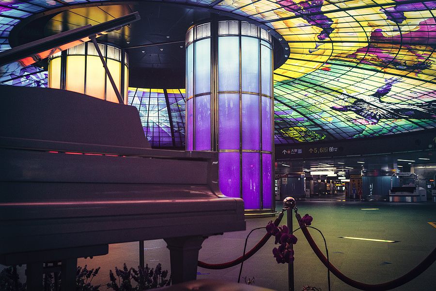 Kaoshiung - MRT Stations  - Beautiful MRT Stations in Kaoshiung