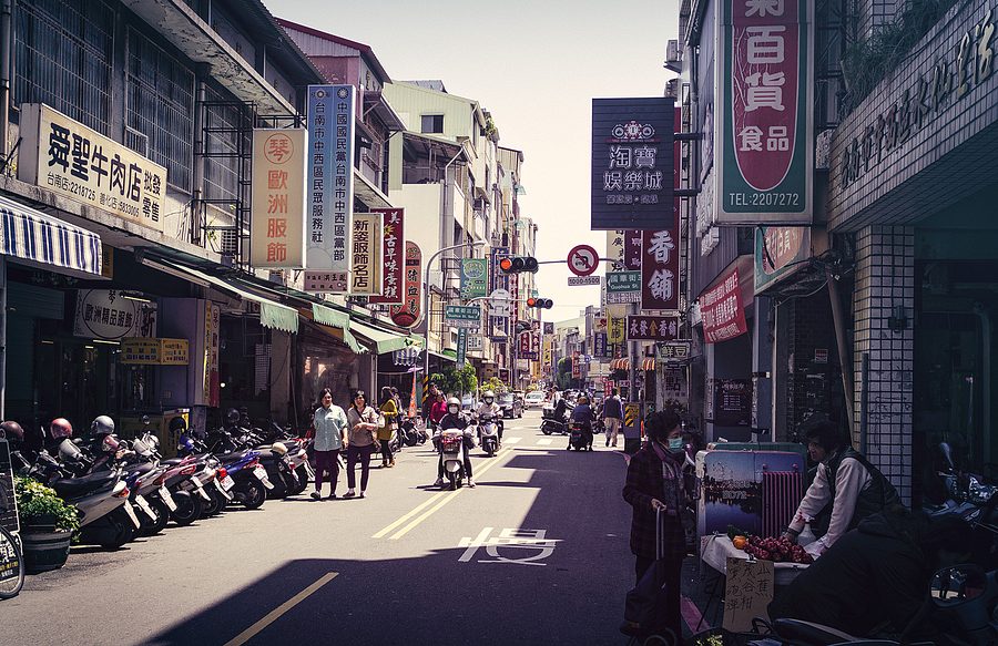 Tainan  - Streets in Tainan