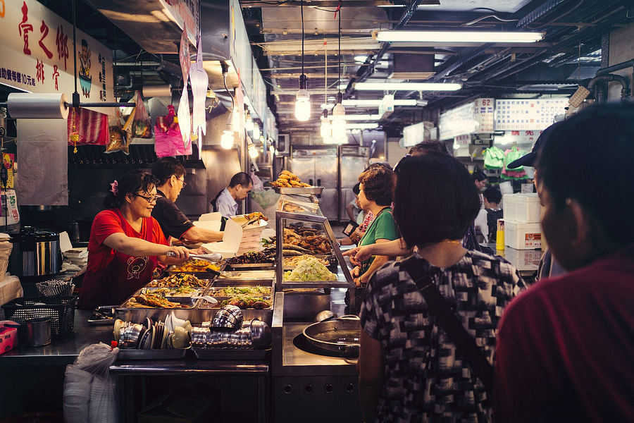Food Court in Gongguan  - Food Court in Gongguan