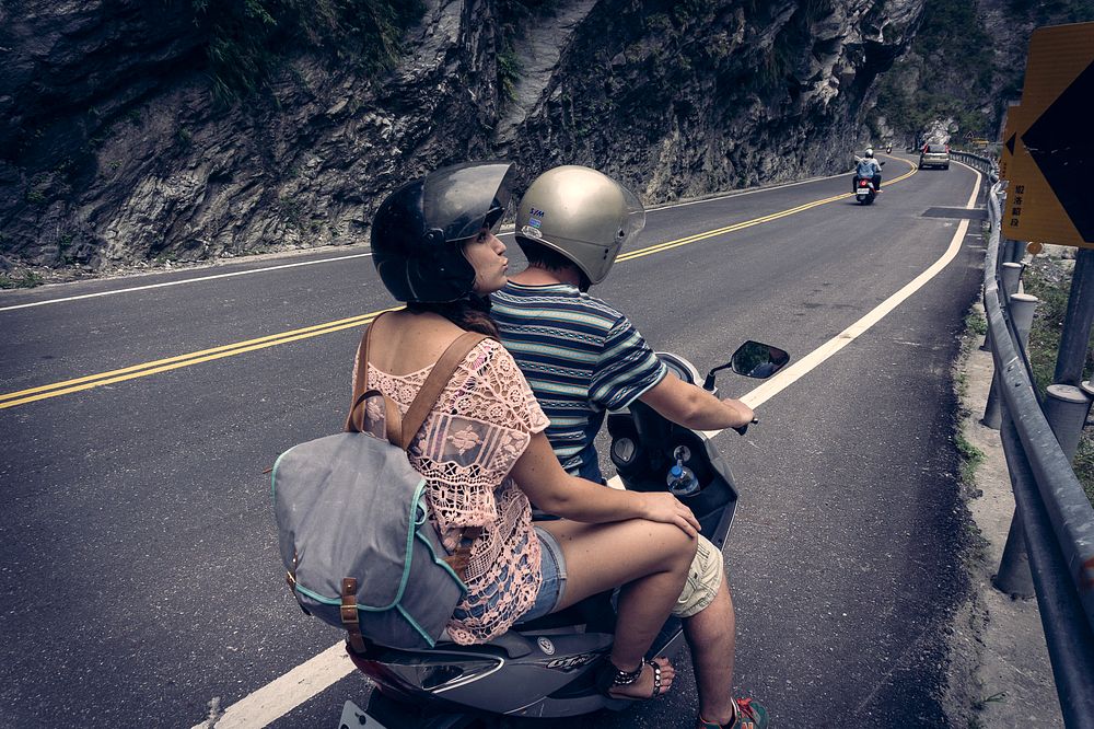 Exploring Taroko National Park by Scooter 