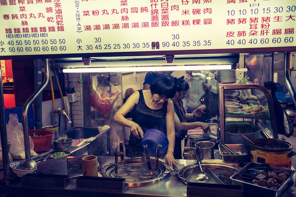 A food stall