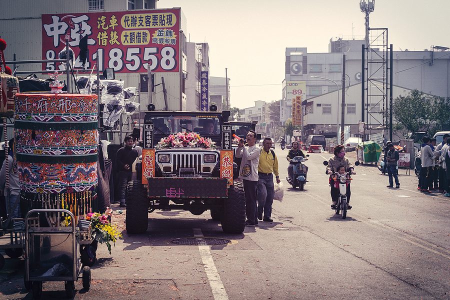 Yanhsui Fireworks Festival  - Preperations for the Festival